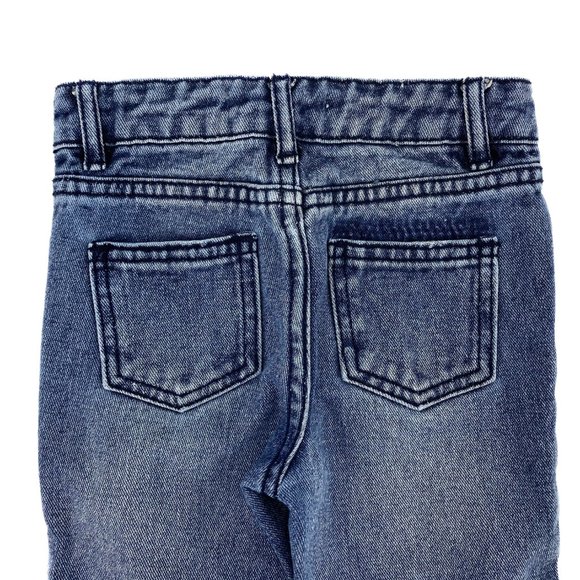 COTTON:ON KIDS Girls Toddler Distressed Denim Jeans Size 2 - Two Pair of Jeans - Picture 5 of 16